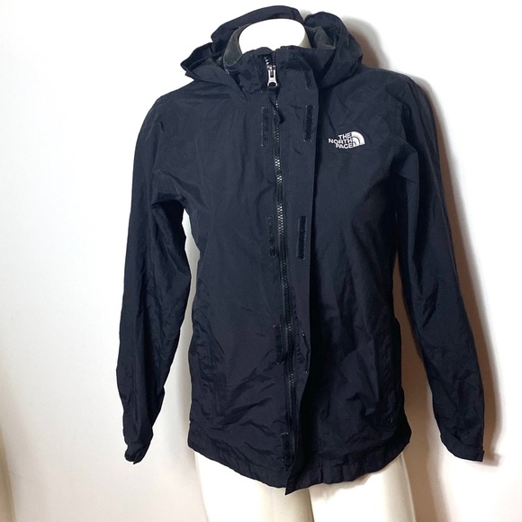 The North Face Other - The North Face Hyvent Black Jacket Hoodie Large